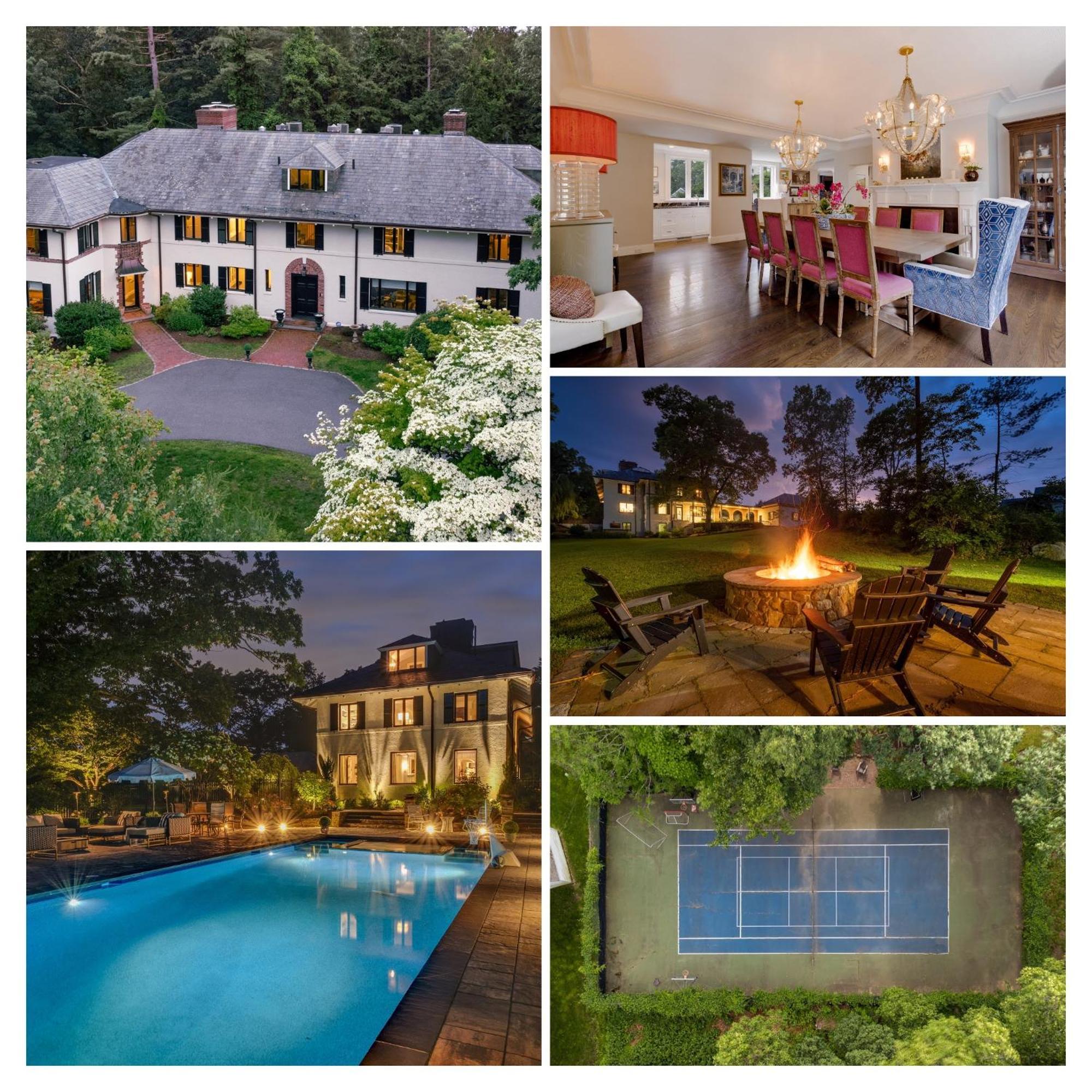 Boston Mansion Heated Pool Fire Pit Tennis Needham Kültér fotó